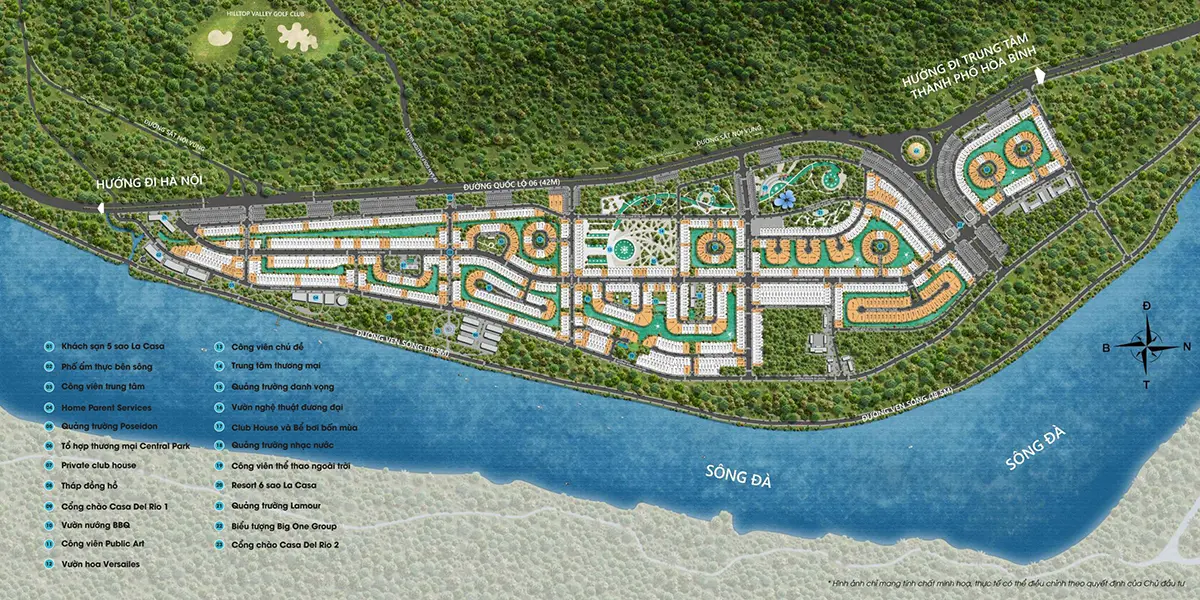 mat bang dasong village hoa binh